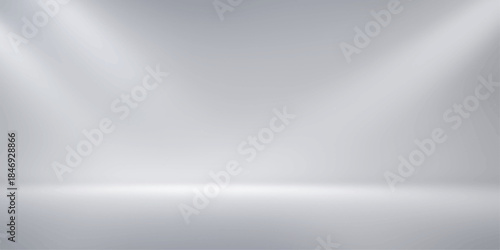 Shiny, brushed silver metal texture background with a gray stainless steel gradient surface design