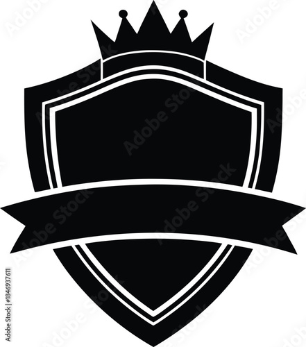 Crowned Shield Emblem