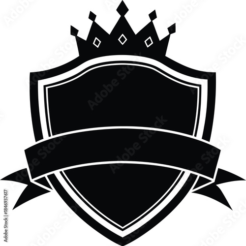 Crowned Shield Emblem