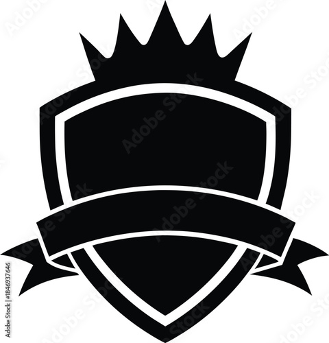 Crowned Shield Emblem