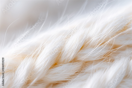 Soft white pampas grass plumes in warm light, creating an airy boho texture with gentle blur. Minimal neutral botanical background for calm wellness themes and copy space.