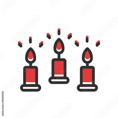 Candle light icon