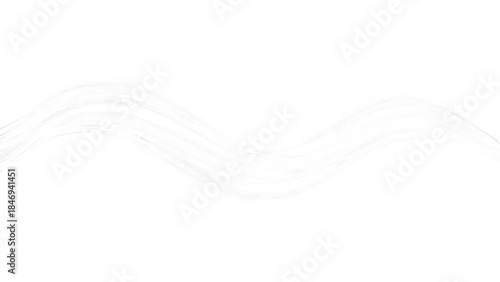 White wavy textured brush stroke element for creative art designs
