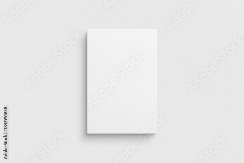 Canvas mockup 2:3. Single canvas mockup. Clean, modern, minimalist, bright. Portrait. Vertical.