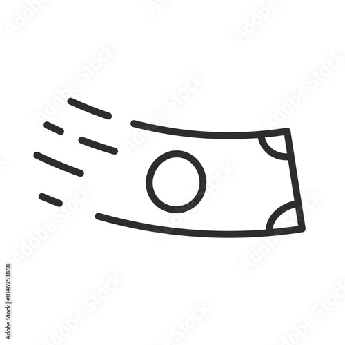 Fast money transfer icon