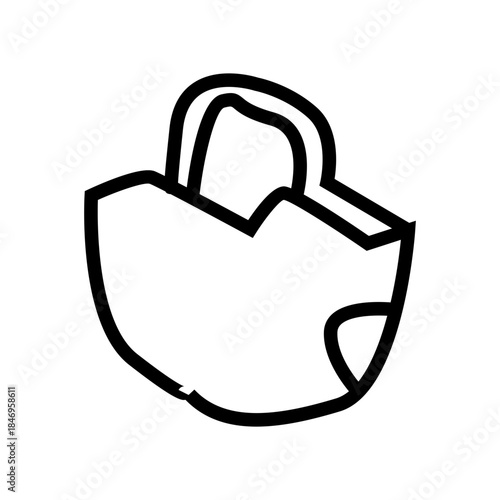 vector illustration of a briefcase