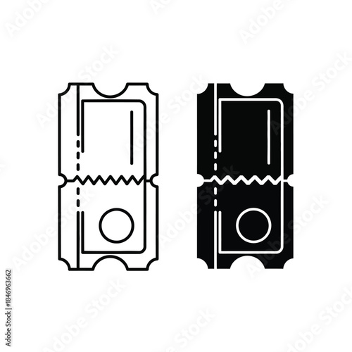 Classic Pencil Sharpener Icon Set: Black and White Designs with Circular Hole and Serrated Blade for Graphic Design and Web Use