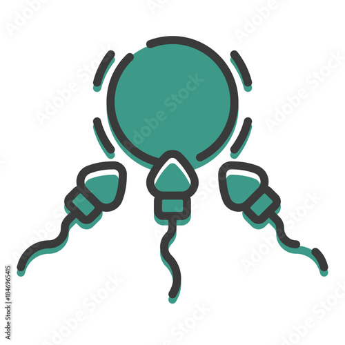 Sperm and egg icon