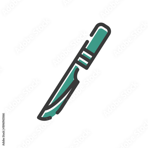 Surgery knife icon