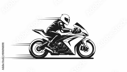 Person Painting on Canvas, Flat Design