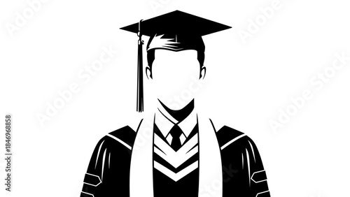 Graduation Cap Vector Illustration