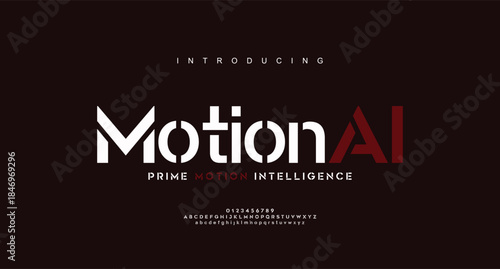 Technology science font, digital cyber alphabet made future space design, Latin lowercase letters A, B, C, D, E, F, G, H, I, J, K, L, M, N, O, P, Q, R, S, T, U, V, W, X, Y, Z and Arab numerals 0, 1, 2