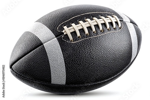American football ball realistic texture high resolution photo
