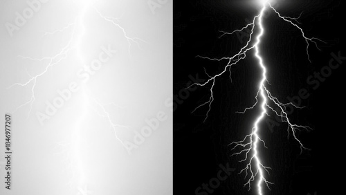 Dual lightning strikes