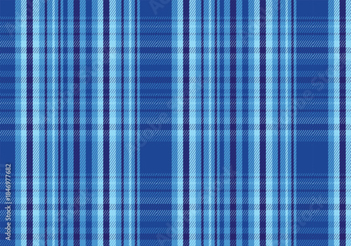 Blue Plaid Seamless Pattern Digital Background For Fabric Wallpaper And Branding