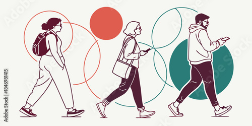 Modern Gradient Free Abstract Illustration White  (3) Vector Icon