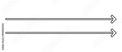 set of long icon, arrow icon, up and down long arrow icon.