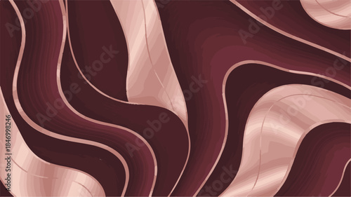 Burgundy and rose gold luxury abstract pattern 