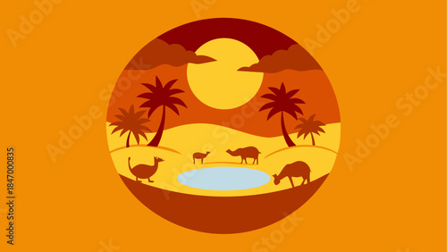 Ramadan Kareem Background Islamic lanterns glowing
moon and star crescent
