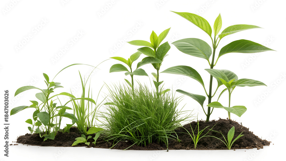 Fototapeta premium green plant in a pot