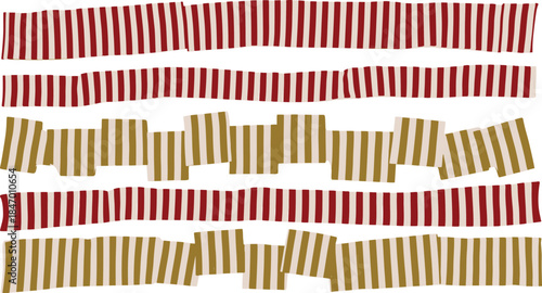 American flag silhouette isolated on transparent background