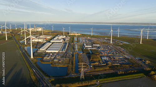 Eemshaven Hyperscale: Aerial Cloud Computing Center