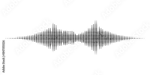 Vector illustration of an abstract Halloween background mosaic pattern concept with a digital earth map graph