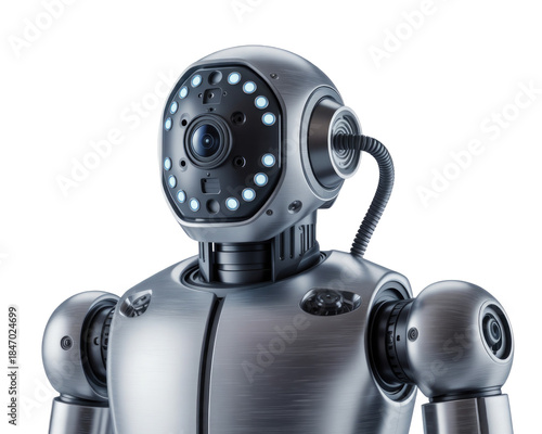 Advanced robot with illuminated eye