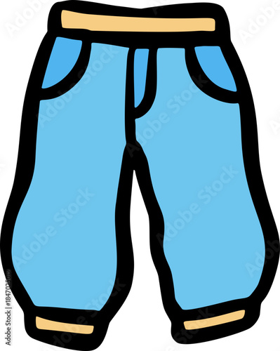 Shorts Hand Drawn Doodle