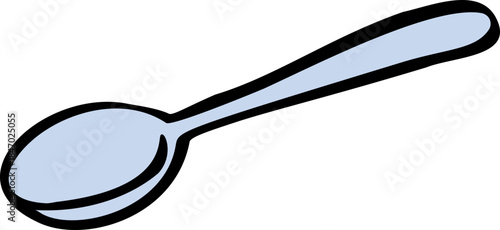 Hand Drawn Spoon
