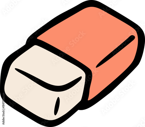 Eraser Hand Drawn Icon
