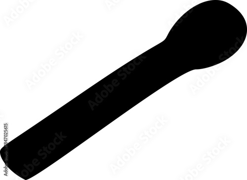 Matchstick Silhouette Icon
