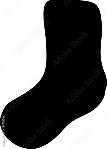 Sock Silhouette Element
