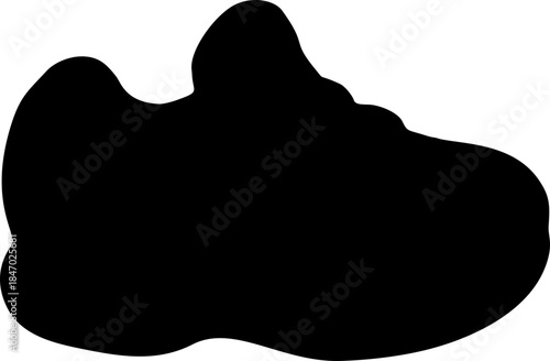 Running Shoe Silhouette Minimal