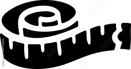 Measuring Tape Minimal Icon