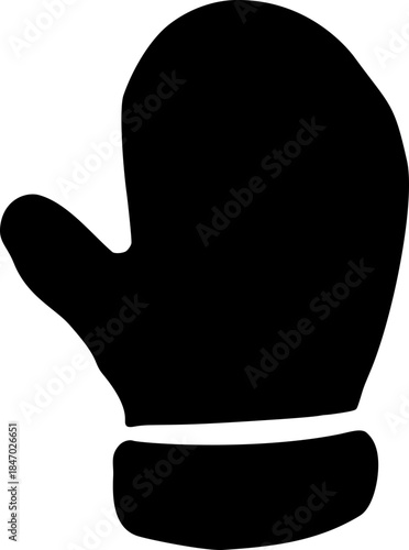 Mitten Winter Icon