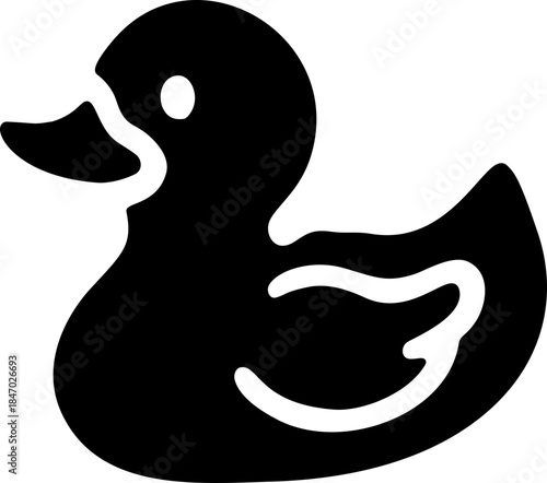 Rubber Duck Simple Icon