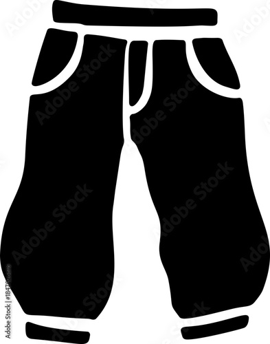 Doodle Shorts Hand Drawn