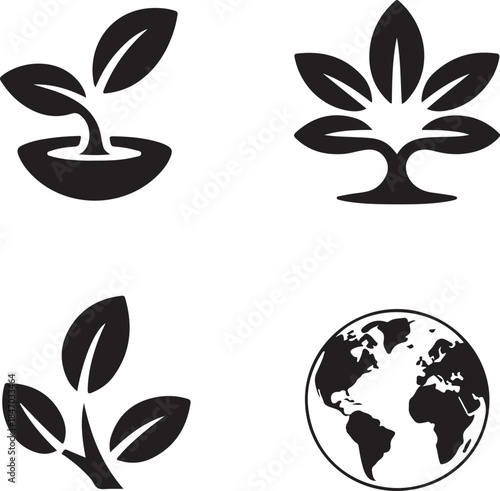 Growing plants and saving earth