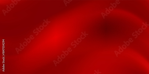 Luxury red satin smooth fabric background. Abstract background luxury red cloth or liquid wave or wavy folds of silk satin background. Red silky fabric. Decoration element for design.