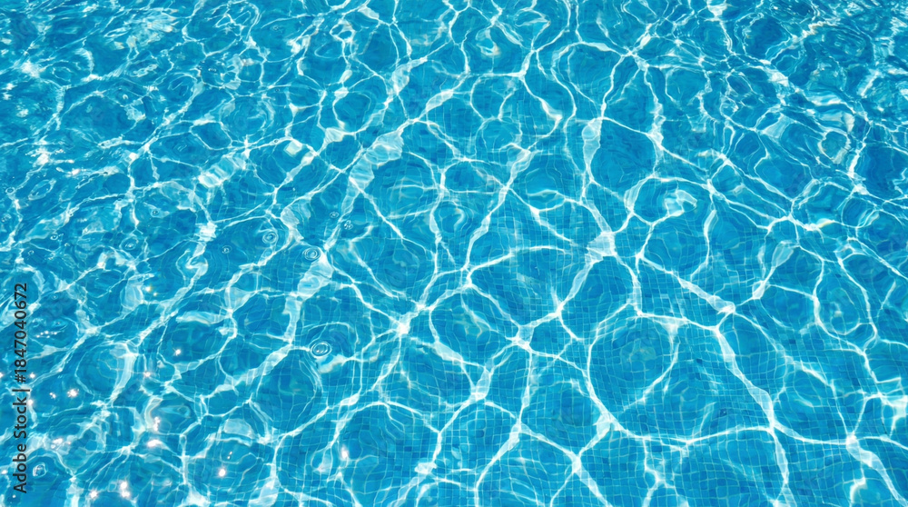 Obraz premium Blue Swimming Pool Water Texture