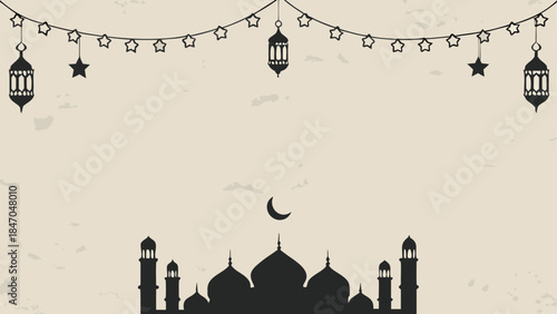 Ramadan Kareem Background Islamic lanterns glowing
moon and star crescent
Write to Tsp Rana
