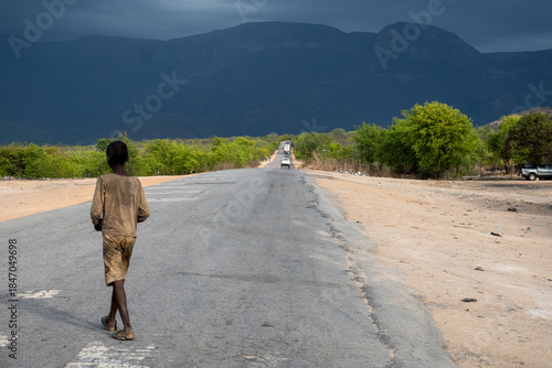 Bild auf Leinwand Lubango, Serra de Leba (Angola)