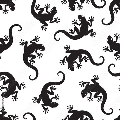 lizard seamless pattern for background, wall decoration, fabric motif, texture, wallpaper, gift wrapping
