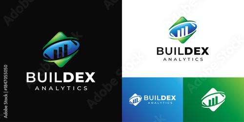 Trading Diamond logo featuring a diamond shape with upward trading strips representing growth, profit, and financial progress designed to communicate success, stability, and a modern identity