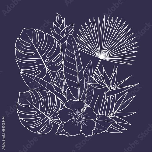vector illustration of an abstract background