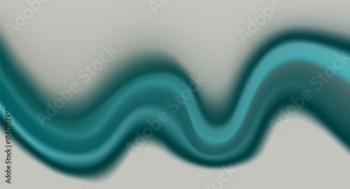 Abstract Wave Pattern in Shades of Blue and Teal for Modern Design or Artistic Projects vector