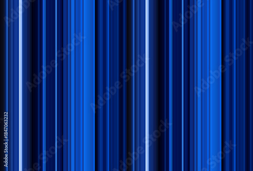Abstract Digital Art with Vertical Blue and Black Stripes for Modern Creative Design vector