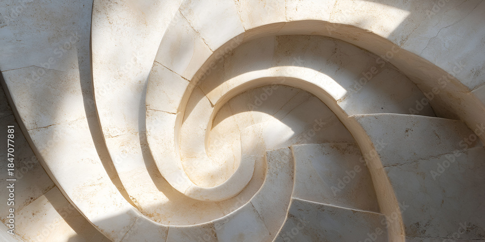 Fototapeta premium Abstract White Fabric Waves with Soft Light Background