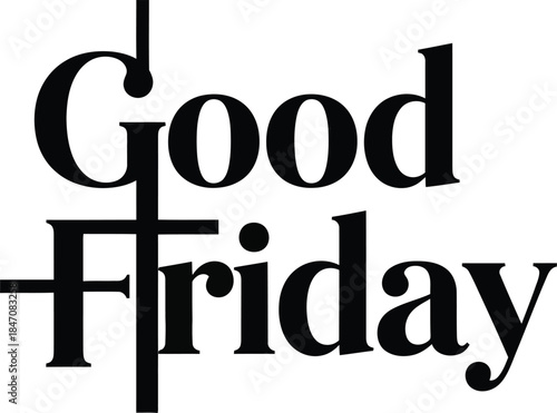 Good Friday Inspirational Religious Holiday Celebration